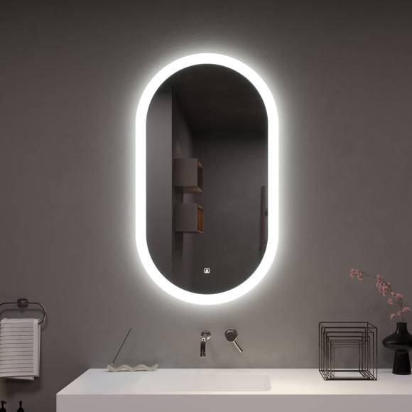 Зеркало Aqua de Marco Fly 60х105 см, с LED-подсветкой
