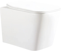 Унитаз подвесной Ceruttispa Maiella Aria PP безободковый, с микролифтом, глянцевый белый Унитаз подвесной Ceruttispa Maiella Aria PP безободковый, с микролифтом, глянцевый белый