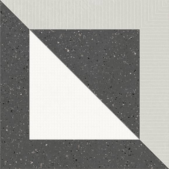 Декор LB-Ceramics Гуннар матовый 30х30 серый