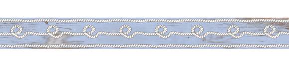 Бордюр LB-Ceramics Ящики 1506-0243 матовый 6,5х60 синий