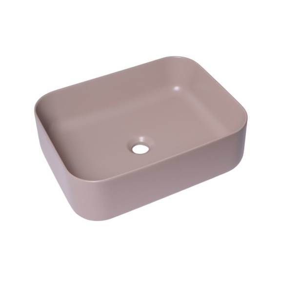 Накладная раковина Plumberia Selection Ixo ceramica 50 матовая тортора