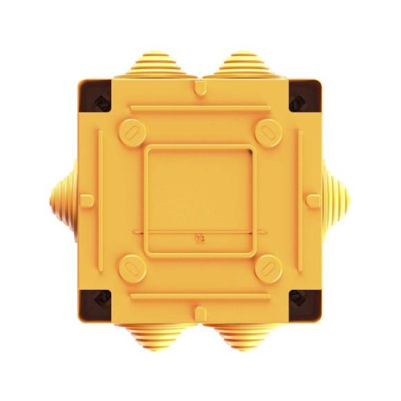 Коробка ответвительная FS 100х100х50мм 5р 450В 20А 10кв.мм с каб. вводами и клеммн. IP55 пластик. DKC FSB11510 Коробка ответвительная FS 100х100х50мм 5р 450В 20А 10кв.мм с каб. вводами и клеммн. IP55 пластик. DKC FSB11510