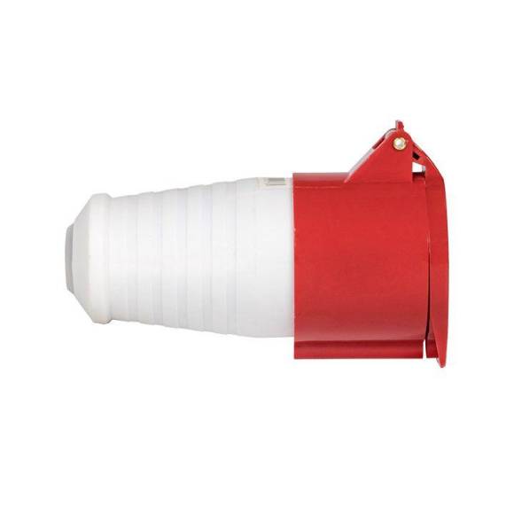 Розетка кабельная 16А 380В 3P+РЕ IP44 (214) EKF ps-214-16-380 Розетка кабельная 16А 380В 3P+РЕ IP44 (214) EKF ps-214-16-380