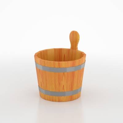 Ушат лиственница натуральная 7 л Bentwood