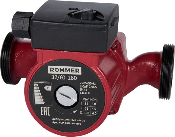 Циркуляционный насос Rommer RCP-0002 32/60-180