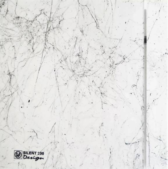 Вытяжной вентилятор Soler&Palau Design Silent 200 CZ Design-4C marble white 5 сменных полосок