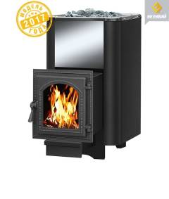 Печь банная Везувий Сенсация 22 антрацит дверка 270