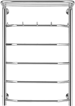 Полотенцесушитель электрический Secado Агата 1 КСП 80х50, хром R