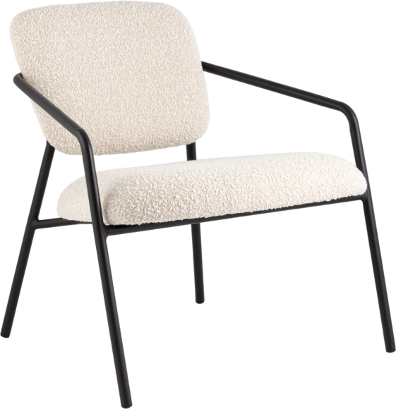 Кресло Stool Group Rooney лаунж белое