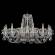 Подвесная люстра Bohemia Ivele Crystal 1402 1402/16/400/G