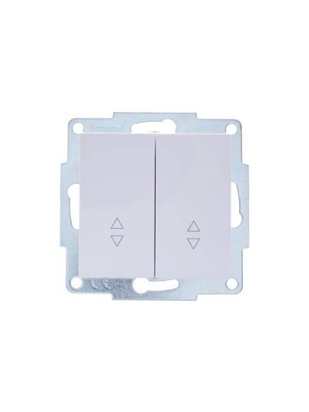 Переключатель проходной 2-кл. СП Vesna механизм бел. LEZARD 742-0288-106 Переключатель проходной 2-кл. СП Vesna механизм бел. LEZARD 742-0288-106