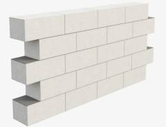 МАСИКС Газоблок D500 625*250*100 (128шт/поддон)