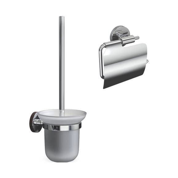 Набор Держатель Fora Lord FOR-LORD015CR + Ершик FOR-LORD020CR