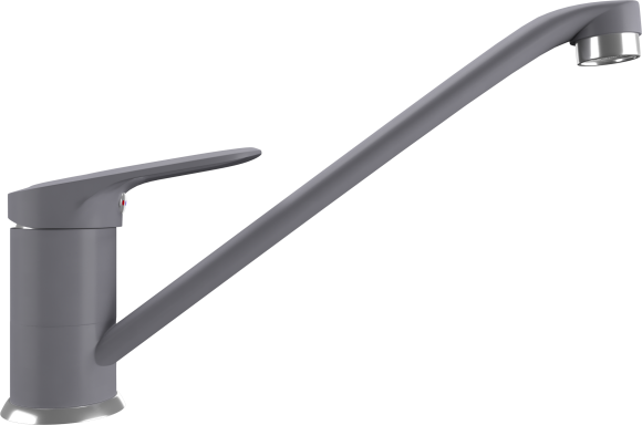 Смеситель для кухни Ulgran Quartz UQ-004 бетон