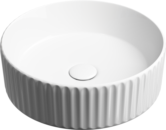 Накладная раковина Ceramicanova Element CN6057 белая глянцевая