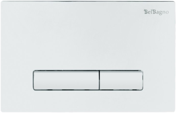 Кнопка смыва BelBagno Genova BB018-GV-BIANCO белая