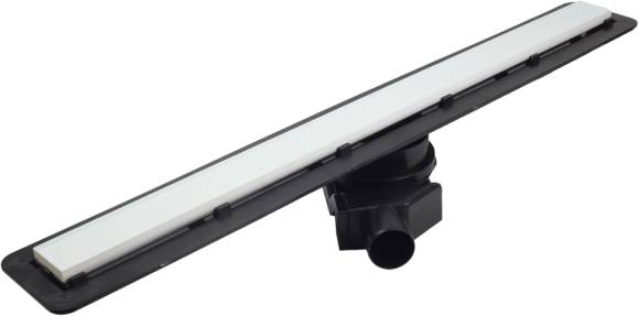 Душевой трап (лоток) Pestan Confluo Frameless Line 300 white glass