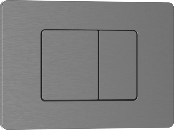 Кнопка смыва Iberica Blanca Inox C IB.B011.008.000 вороненая сталь