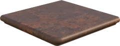 Ступени Westerwälder Atrium Scotch Eckflorentiner матовые, ректифицированные, морозостойкие 32х32 угловые