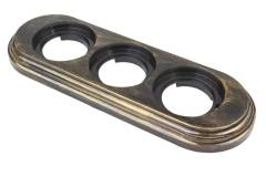 Рамка 3-м ретро пластик. бронз. Bironi BF1-630-25 Рамка 3-м ретро пластик. бронз. Bironi BF1-630-25