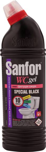 Универсальное моющее средство Sanfor WC Special Black 0,75 л