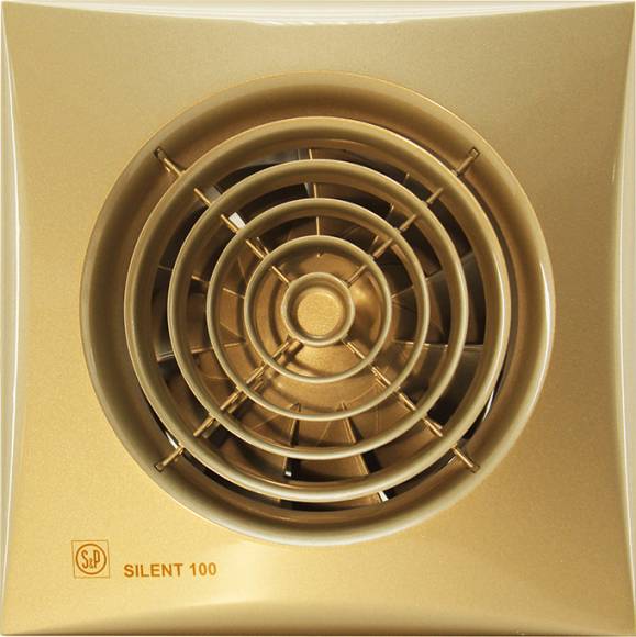 Вытяжной вентилятор Soler&Palau Silent -100 CZ gold
