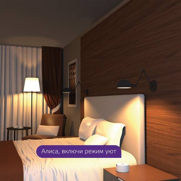 Лампа светодиодная с управлением через Wi-Fi Gauss Smart Home E27 6.5Вт 2000-5500K 1310112 Лампа светодиодная с управлением через Wi-Fi Gauss Smart Home E27 6.5Вт 2000-5500K 1310112