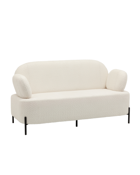 Диван Stool Group Кэнди букле белый