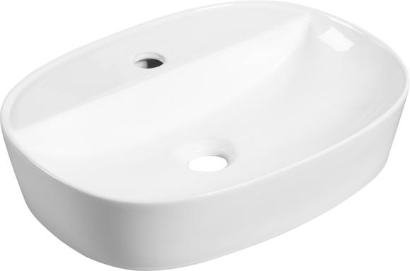 Накладная раковина Milleau Nuage MU0076-GW белый глянец Накладная раковина Milleau Nuage MU0076-GW белый глянец