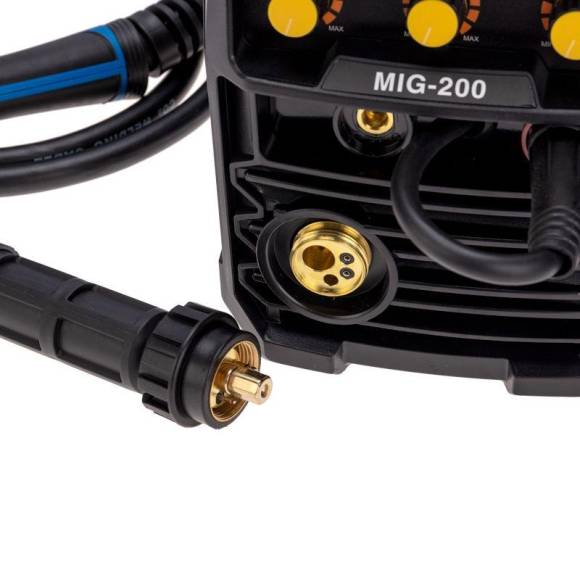 Аппарат сварочный инверторный полуавтоматический MIG-200 Kranz 11-0927 Аппарат сварочный инверторный полуавтоматический MIG-200 Kranz 11-0927