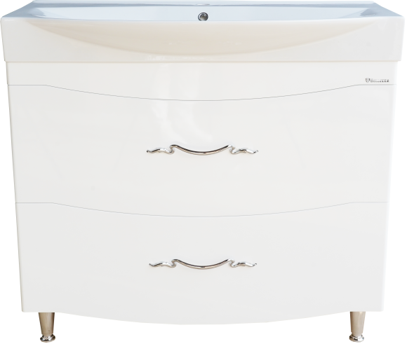 Тумба с раковиной Bellezza Сесилия 105 белая