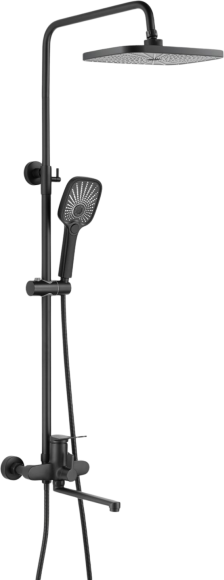 Душевая стойка Shevanik S6236H черная