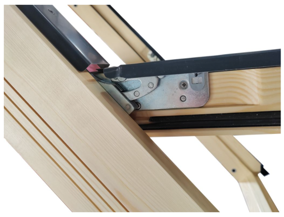 Мансардное окно CitiSky 78*118см, OPTIMAL, двухкамерный стеклопакет, ручка снизу