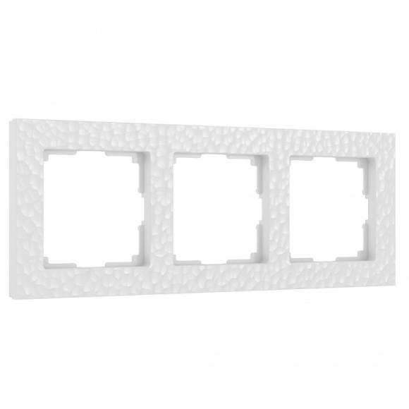 Рамка на 3 поста Werkel Hammer W0032401 (белый) Рамка на 3 поста Werkel Hammer W0032401 (белый)