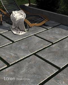 Керамогранит Loren Dark Grey (20mm) 60х120 Керамогранит Loren Dark Grey (20mm) 60х120