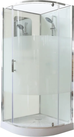 Душевая кабина Ceruttispa Korra 90T профиль хром