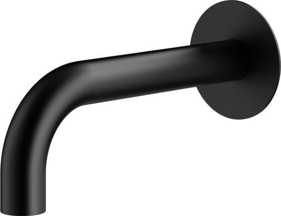 Излив Plumberia Selection Ixo SPT0060NO для ванны, матовый черный