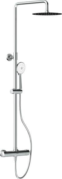 Душевая стойка Cersanit Odra 63069 с термостатом, хром