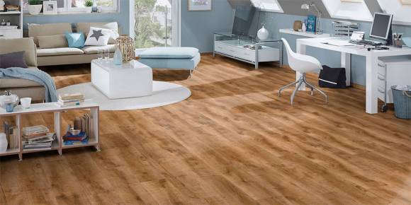 Ламинат Kronospan Castello Classic Дуб Вулкан Золотой K462