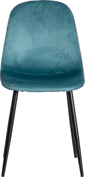 Комплект стульев TetChair Модерн Breeze вельвет light pale green, ножки черные, 4 шт