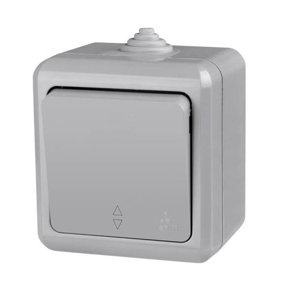 Переключатель 1-кл. ОП Dita IP54 10А 250В сер. TOKOV ELECTRIC TKL-DT-P1-C06-IP54 Переключатель 1-кл. ОП Dita IP54 10А 250В сер. TOKOV ELECTRIC TKL-DT-P1-C06-IP54