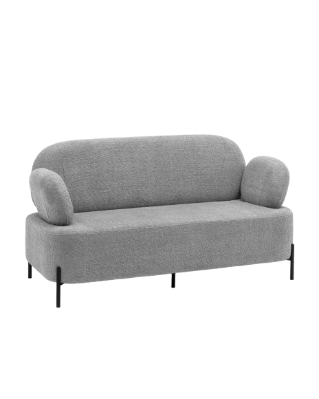 Диван Stool Group Кэнди букле светло-серый