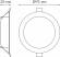 Набор встраиваемых светильников Gauss Elementary Downlight 9100420205