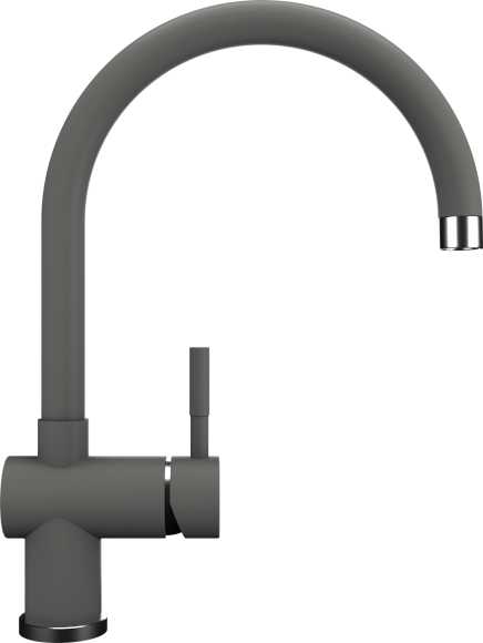 Смеситель для кухни Ulgran Quartz UQ-021 асфальт