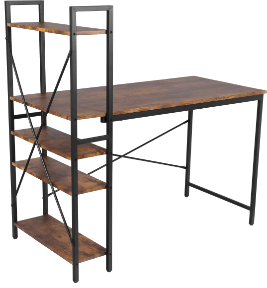 Компьютерный стол TetChair WD-07 120x60 см, burnt