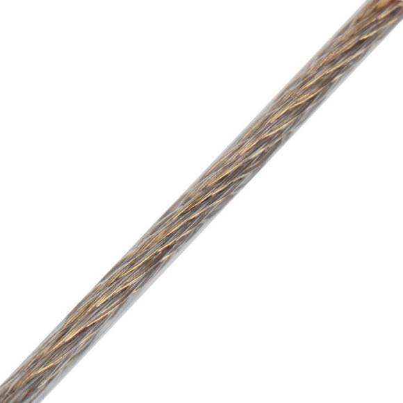 Трос стальной в ПВХ изоляции d3.0мм (200м) REXANT 09-5330 Трос стальной в ПВХ изоляции d3.0мм (200м) REXANT 09-5330