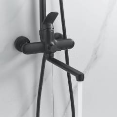 Душевая стойка Raffine F3685H, черный
