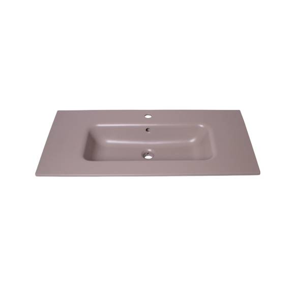 Мебельная раковина Plumberia Selection Ixo ceramica 80 матовая тортора