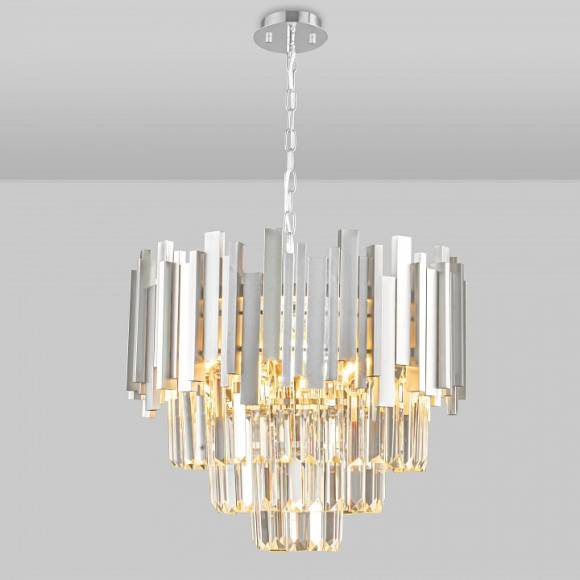 Подвесной светильник Natali Kovaltseva VERTIGO VERTIGO 81440/6C SILVER Подвесной светильник Natali Kovaltseva VERTIGO VERTIGO 81440/6C SILVER