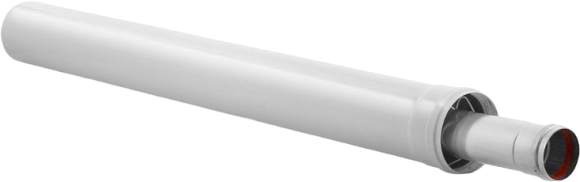 Удлинение дымохода Baxi MT71410171 коаксиальное, 1000 мм